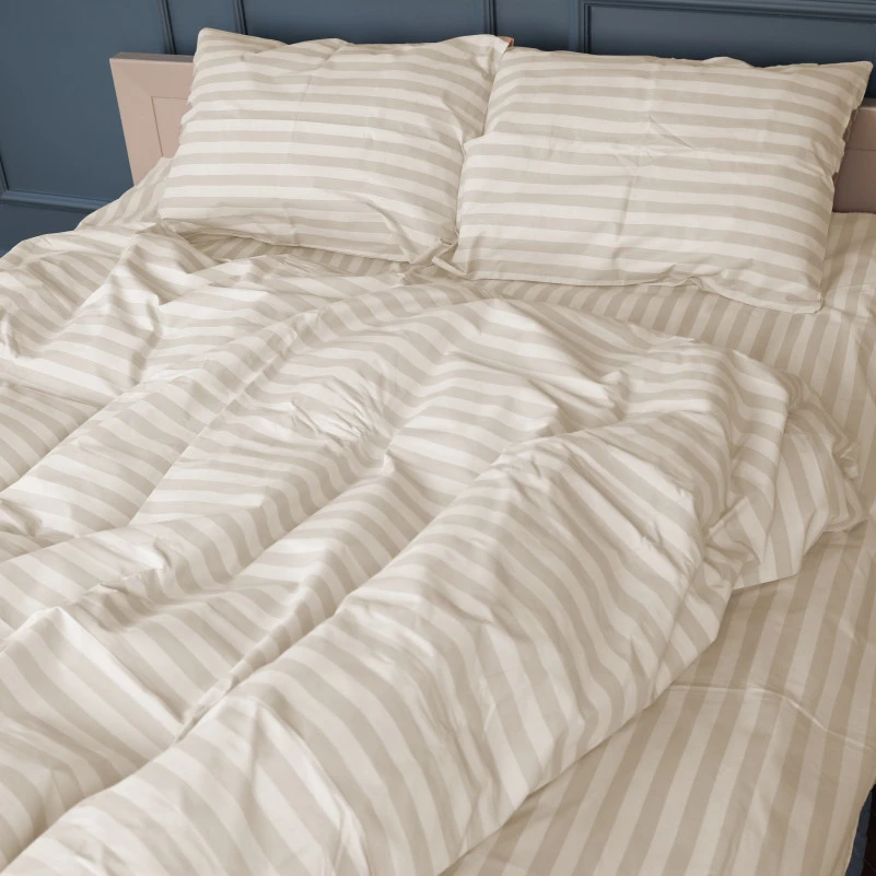 Постільна білизна Бязь 17-0604 Stripe Yellow