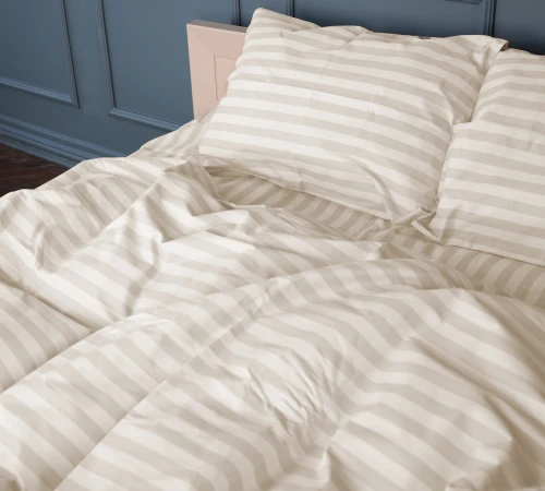 Постільна білизна Бязь 17-0604 Stripe Yellow - 2