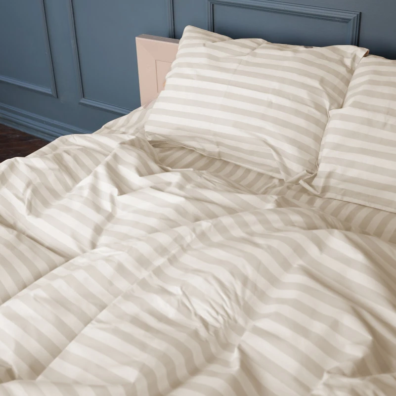 Постільна білизна Бязь 17-0604 Stripe Yellow - 1