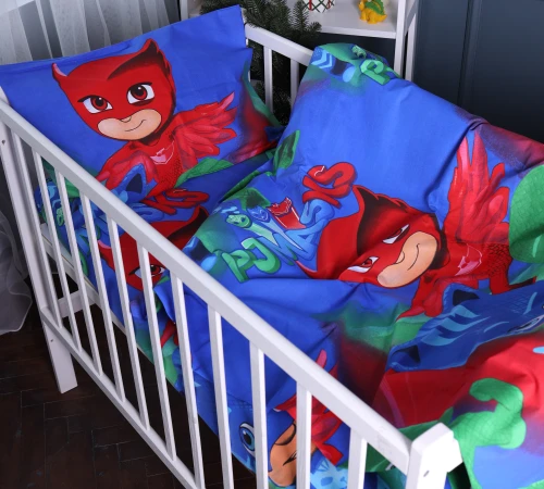 Простынь Бязь Kids Time 17-0685 Heroes in Masks - 2