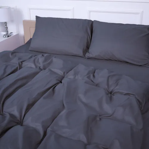 Пододеяльник №19-0000 Monument Mikrosatin Premium Однотонный - 2