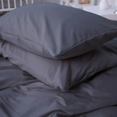 Комплект постільної білизни №19-0000 Monument Microfiber Premium Однотонний - 5