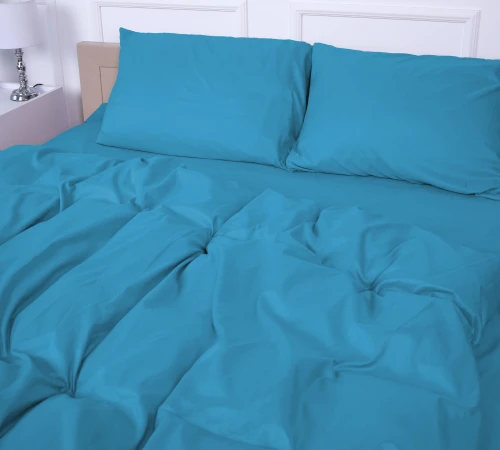 Комплект постільної білизни №18-4735 Capri Breeze Mikrosatin Premium Однотонний