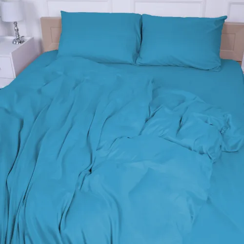 Комплект постільної білизни №18-4735 Capri Breeze Microfiber Premium Однотонний - 4