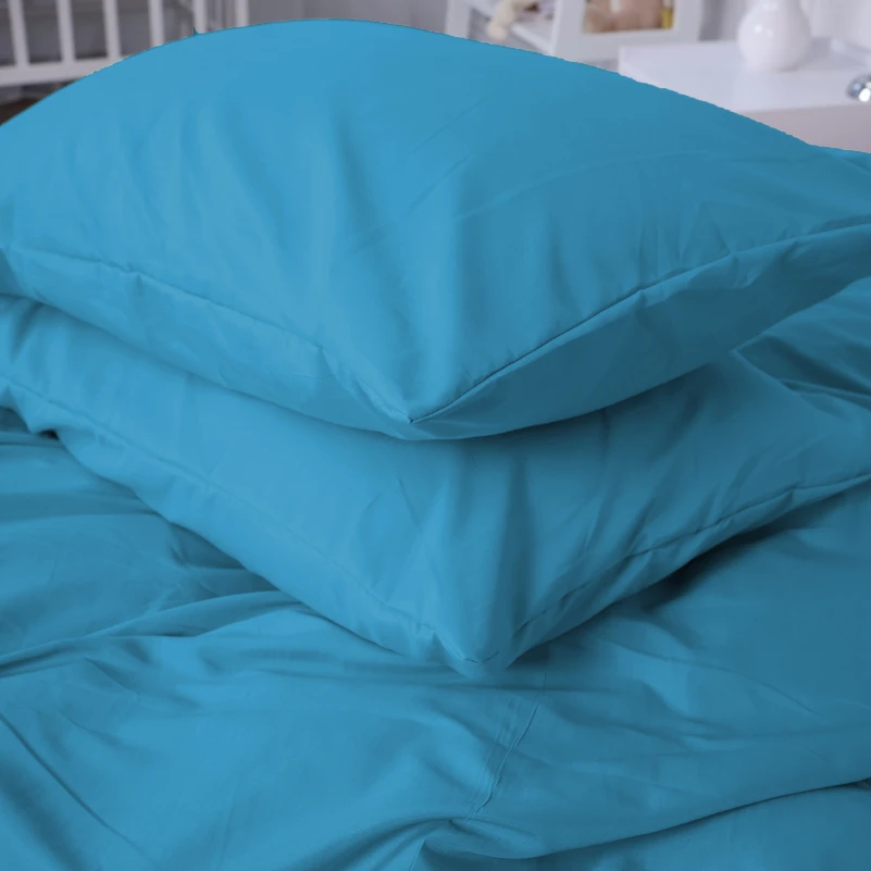 Комплект постільної білизни №18-4735 Capri Breeze Mikrosatin Premium Однотонний - 4