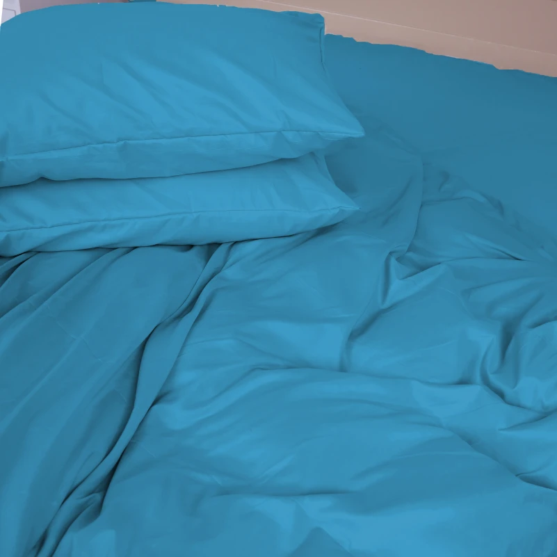 Комплект постільної білизни №18-4735 Capri Breeze Mikrosatin Premium Однотонний - 5