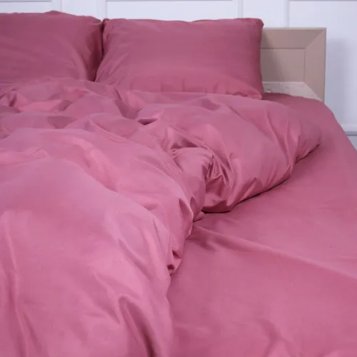 Простынь №17-1608 Heather Rose Mikrosatin Premium Однотонная - 2