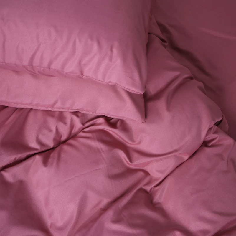 Комплект постільної білизни №17-1608 Heather Rose Mikrosatin Premium Однотонний - 4