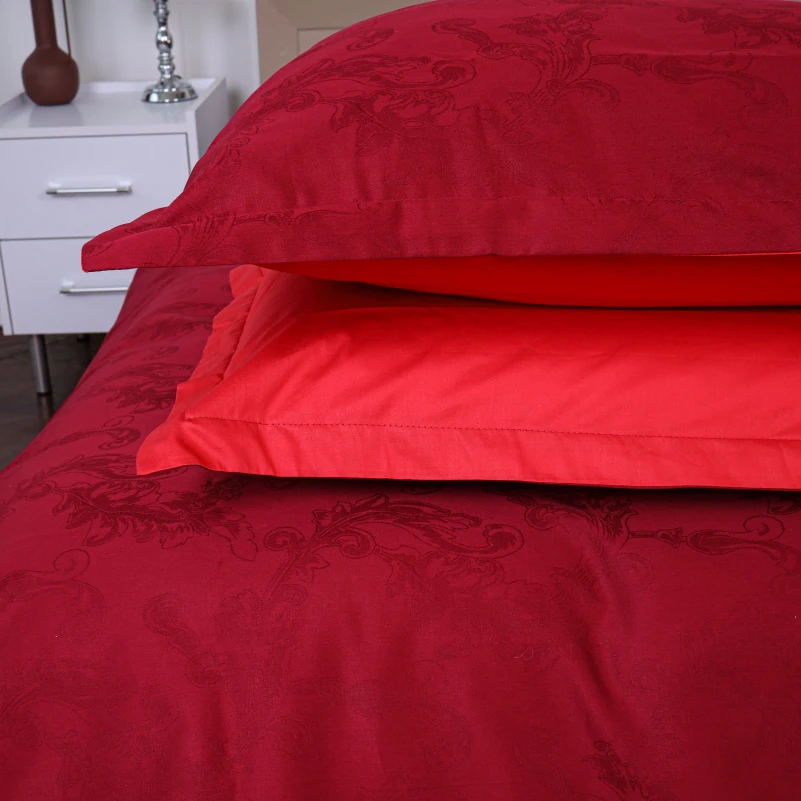 Комплект постільної білизни Сатин Жаккард 6040 "Rosalie" - 4