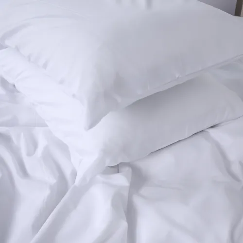  Комплект постільної білизни №18-0000 White Microfiber Premium Однотонний - 4