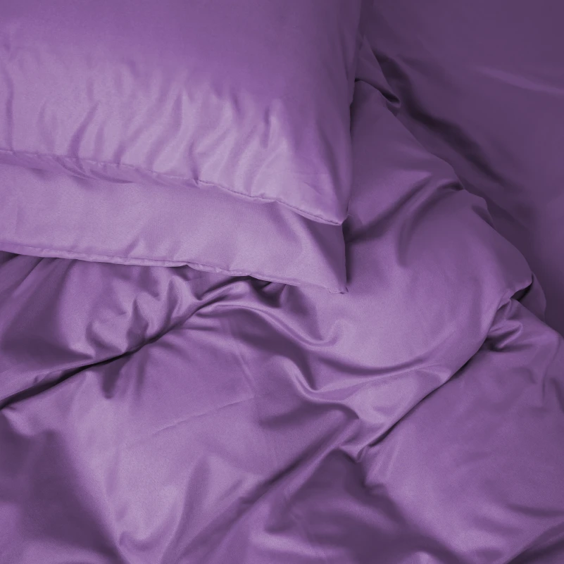  Комплект постільної білизни №16-3310 Lavander Herb Mikrosatin Premium Однотонний - 4