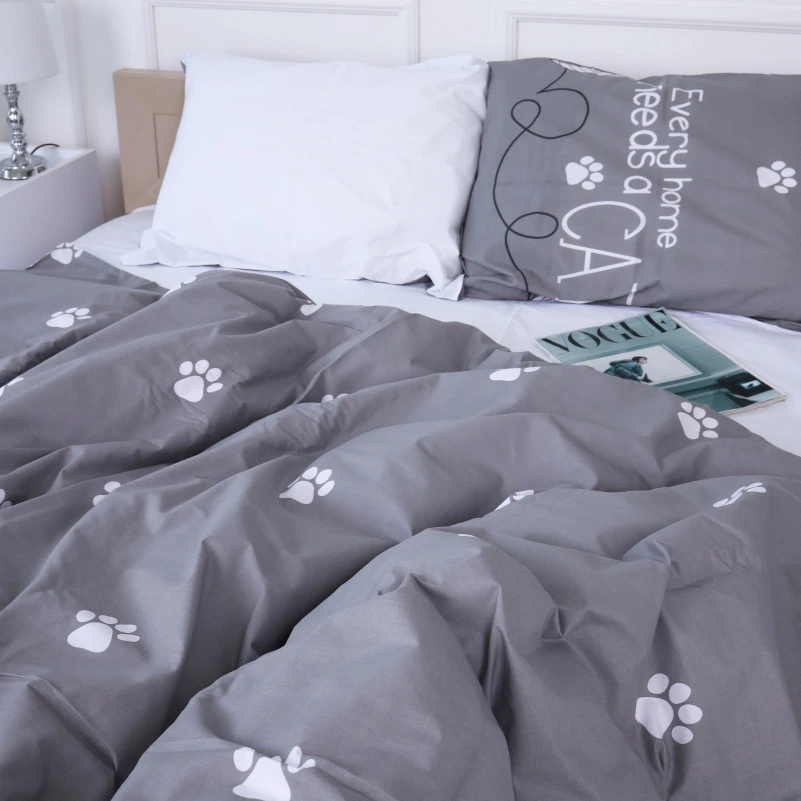 Комплект постільної білизни Бязь 17-4737 Cat's paws - 4