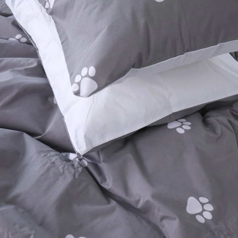 Комплект постільної білизни Бязь 17-4737 Cat's paws - 5