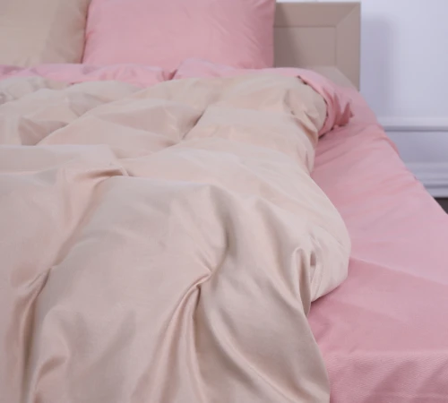 Комплект постільної білизни Yepes (15-1415 + 15-1214) Mikrosatin Premium Двусторонній - 2