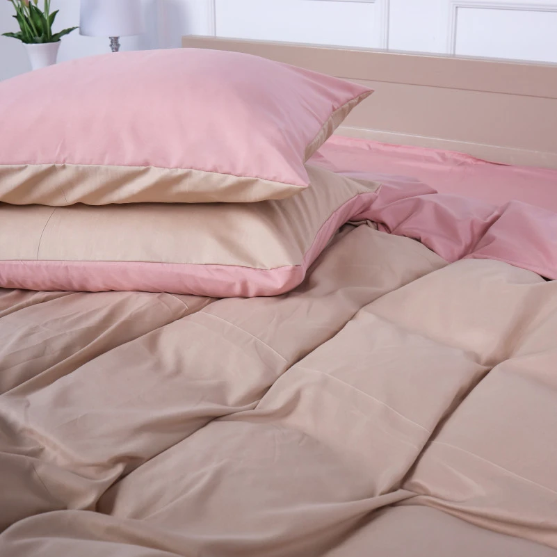 Комплект постільної білизни Yepes (15-1415 + 15-1214) Mikrosatin Premium Двусторонній - 3