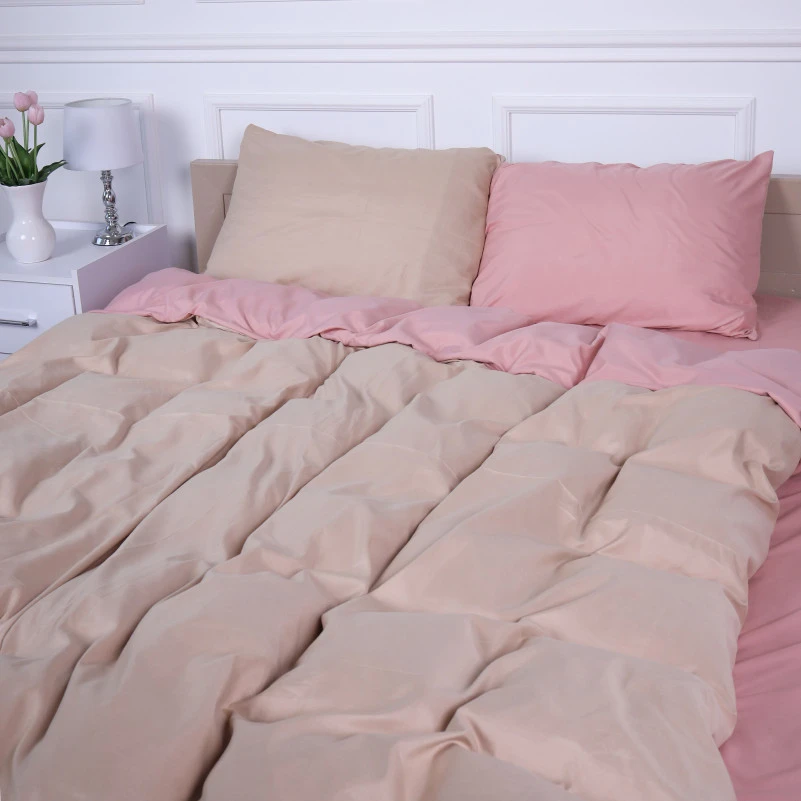 Комплект постільної білизни Yepes (15-1415 + 15-1214) Mikrosatin Premium Двусторонній - 5