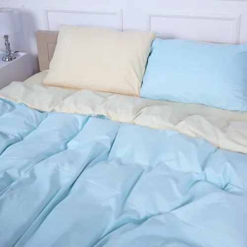 Комплект постельного белья Quintueles (12-0712 + 12-4608) Mikrosatin Premium Двухсторонний - 2