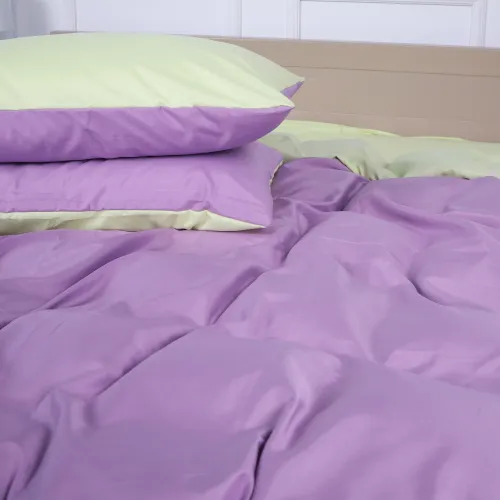 Комплект постельного белья Viguera (12-0525 + 16-3310) Microfiber Premium Двухсторонний - 5