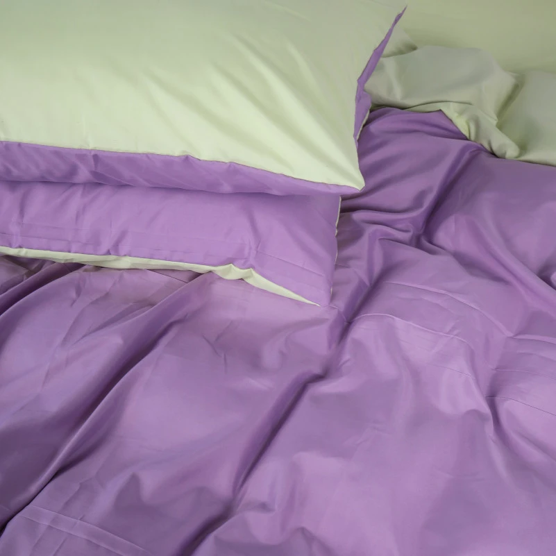 Комплект постільної білизни Viguera (12-0525 + 16-3310) Mikrosatin Premium Двусторонній - 5