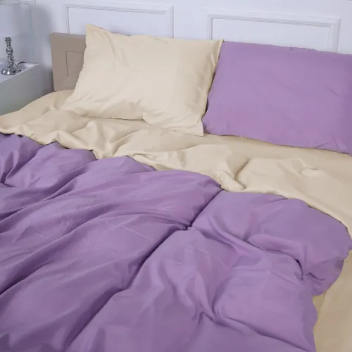 Наволочка Margolles (12-0712 + 16-3310) Mikrosatin Premium Двухсторонняя - 2