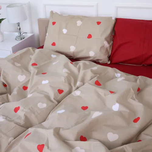 Комплект постельного белья Бязь 17-4750 Multicolored hearts - 2