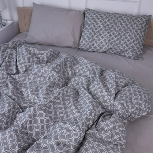 Простынь Бязь 17-4740 Rhombuses - 2