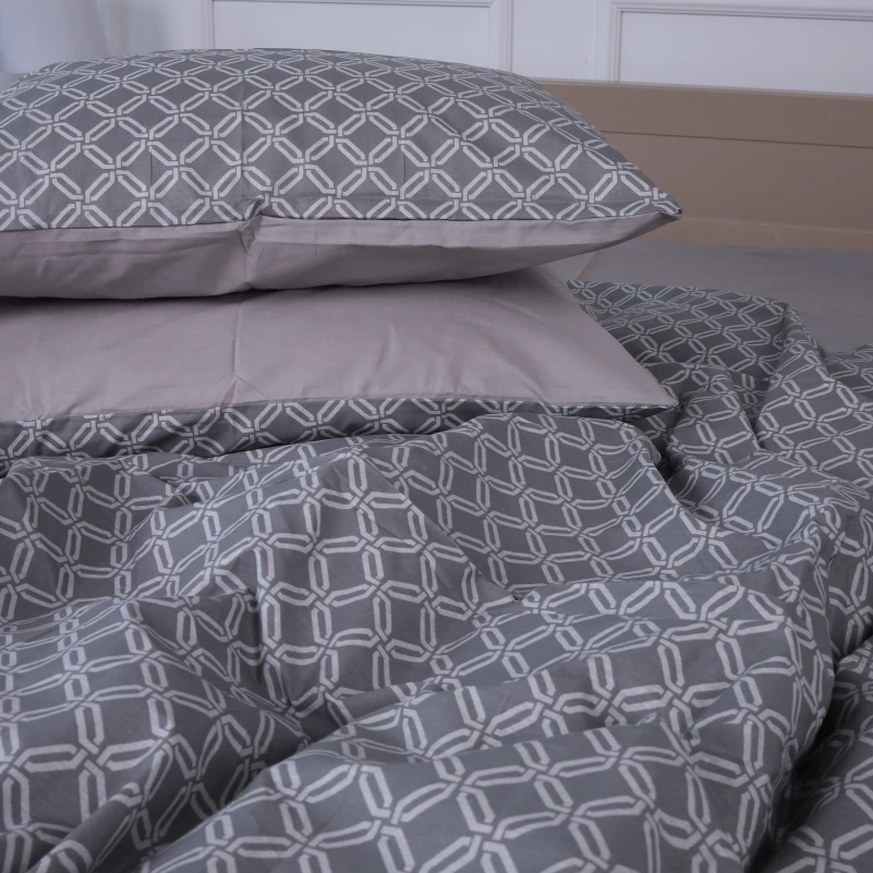 Комплект постільної білизни Ranforce Elite 17-4740 Rhombuses - 4