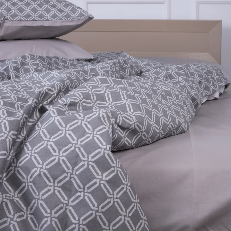 Комплект постільної білизни Ranforce Elite 17-4740 Rhombuses - 3