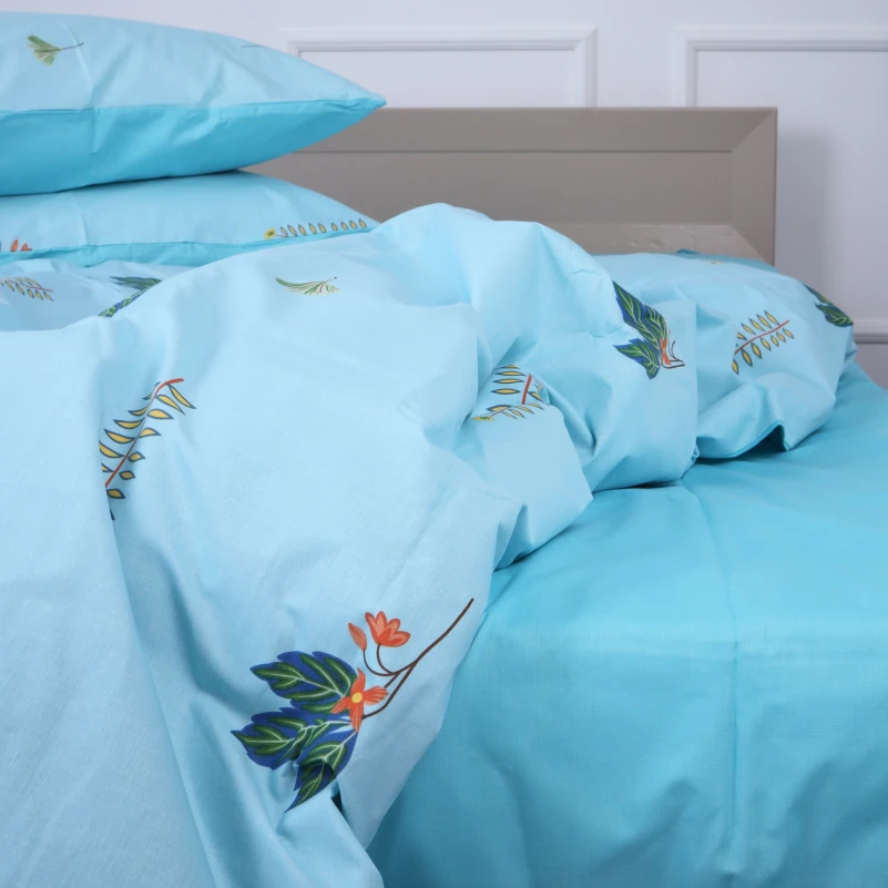 Наволочка Ranforce Elite 17-4736 Green leaves - 4