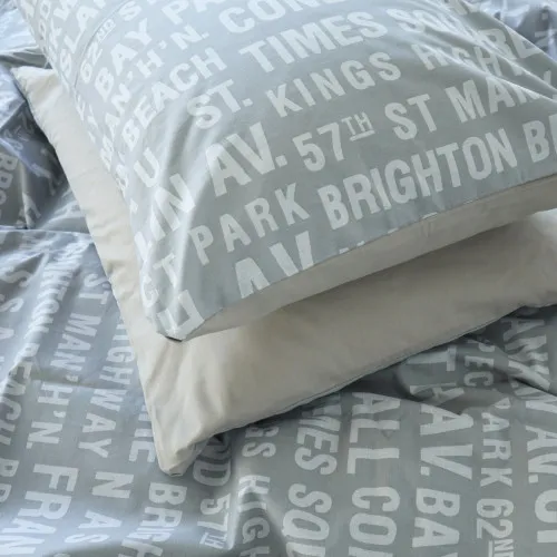 Наволочка Бязь 17-4739 Newspaper