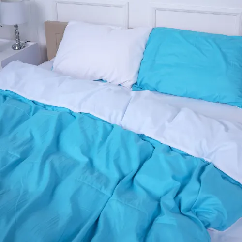 Комплект постельного белья Selores (18-0000 + 18-4735) Mikrosatin Premium Двухсторонний - 2