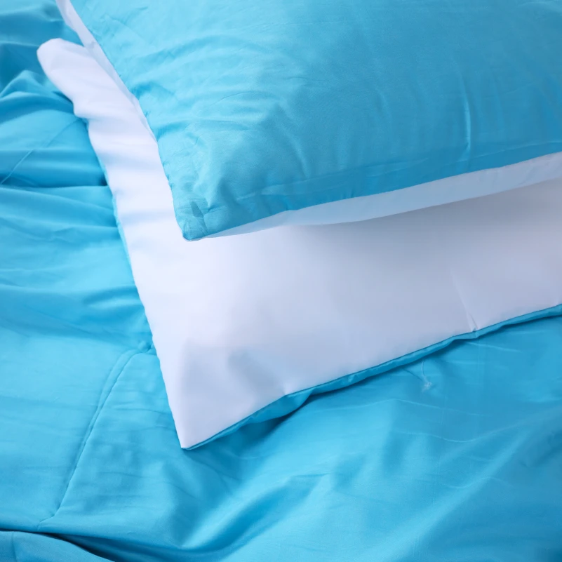 Комплект постільної білизни Selores (18-0000 + 18-4735) Mikrosatin Premium Двусторонній - 2