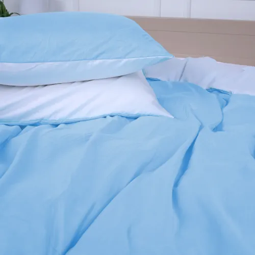 Комплект постельного белья Reliegos (18-0000 + 12-4608) Microfiber Premium Двухсторонний - 4