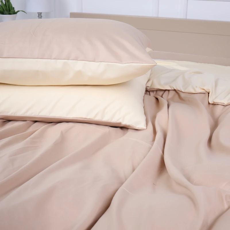 Комплект постільної білизни Temisas (12-0712 + 15-1214) Mikrosatin Premium Двусторонній - 4