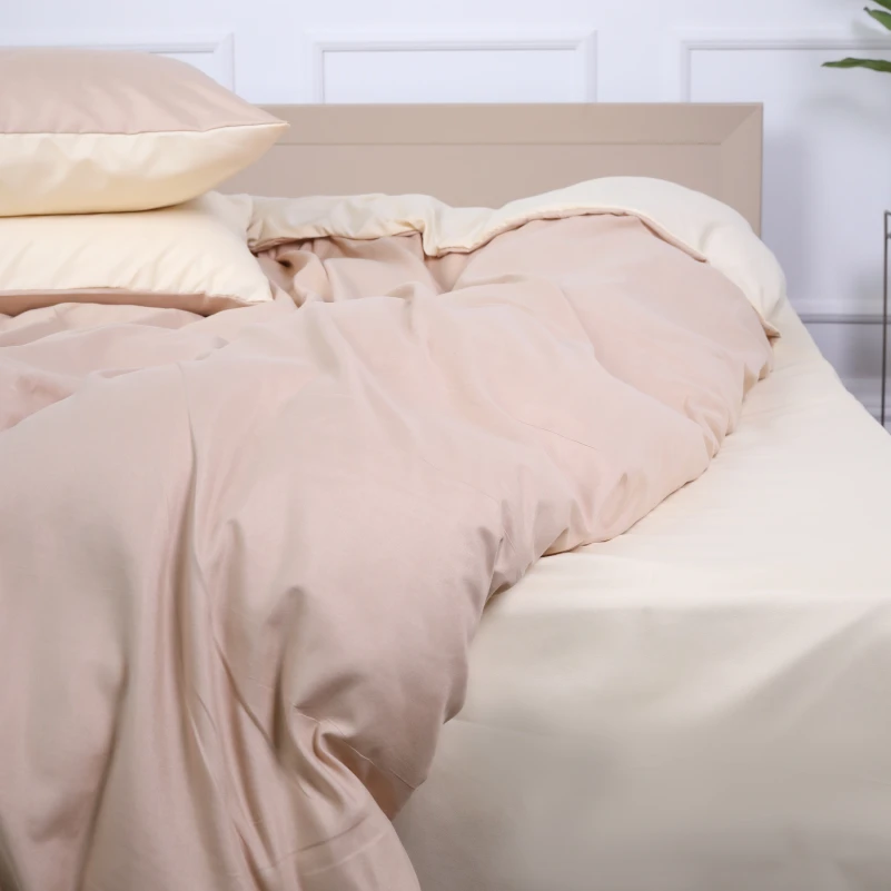 Комплект постільної білизни Temisas (12-0712 + 15-1214) Mikrosatin Premium Двусторонній - 5