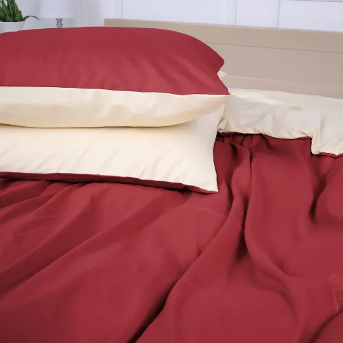 Комплект постельного белья Gorafe (12-0712 + 19-1655) Microfiber Premium Двухсторонний - 4