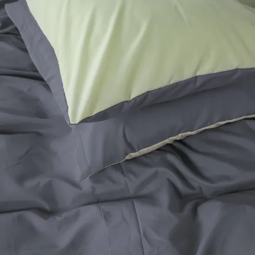 Наволочка Sajazarra (12-0525 + 19-0000) Mikrosatin Premium Двухсторонняя - 2