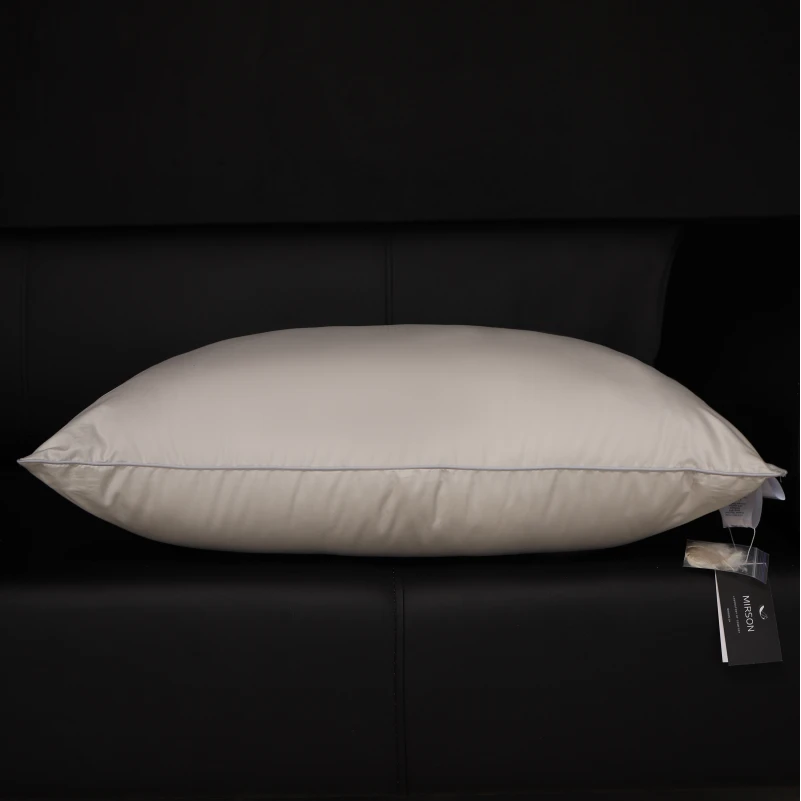 Подушка пуховая Silver Cloud №207 90% пух Premium / 10% перо сатин (средняя) - 20