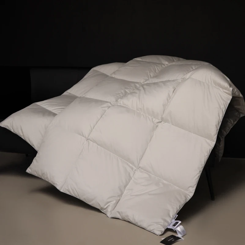 Ковдра пухова Silver Cloud №067 90% сірий пух Premium / 10% перо сатин (зима+) - 23