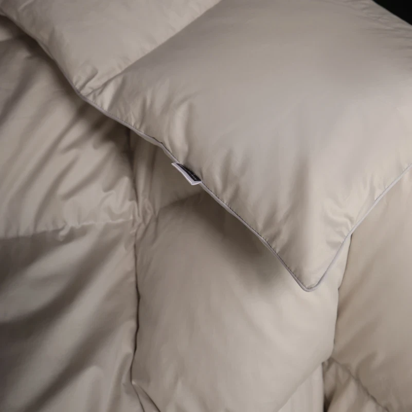 Ковдра пухова Silver Cloud №067 90% сірий пух Premium / 10% перо сатин (зима+) - 28
