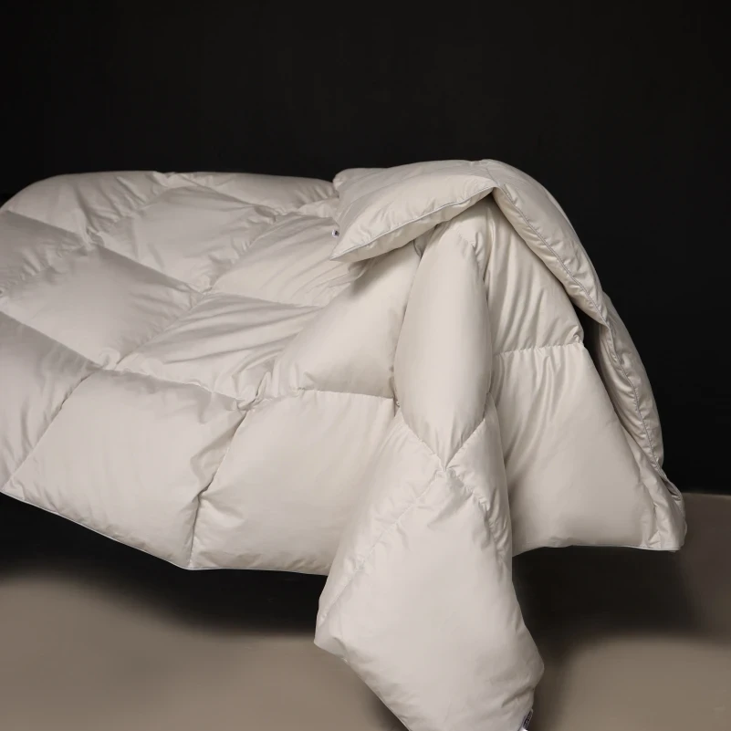 Ковдра пухова Silver Cloud №067 90% сірий пух Premium / 10% перо сатин (зима+) - 24