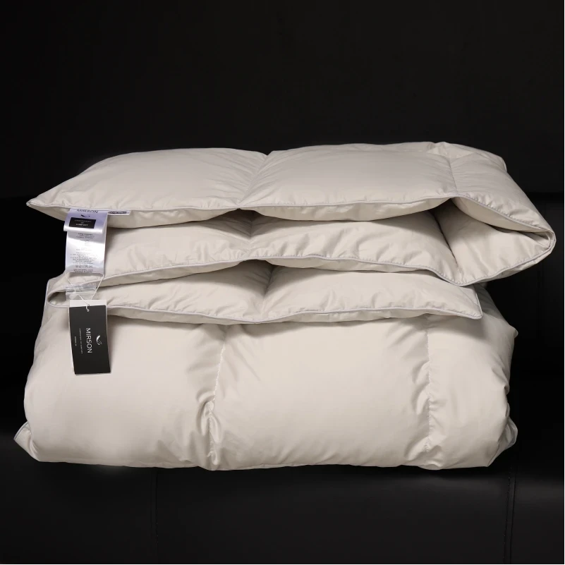 Ковдра пухова Silver Cloud №067 90% сірий пух Premium / 10% перо сатин (зима+) - 27