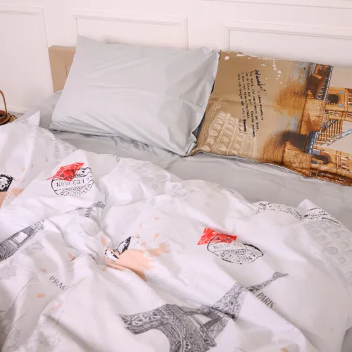 Комплект постельного белья Сатин 22-1345 Telma - 2