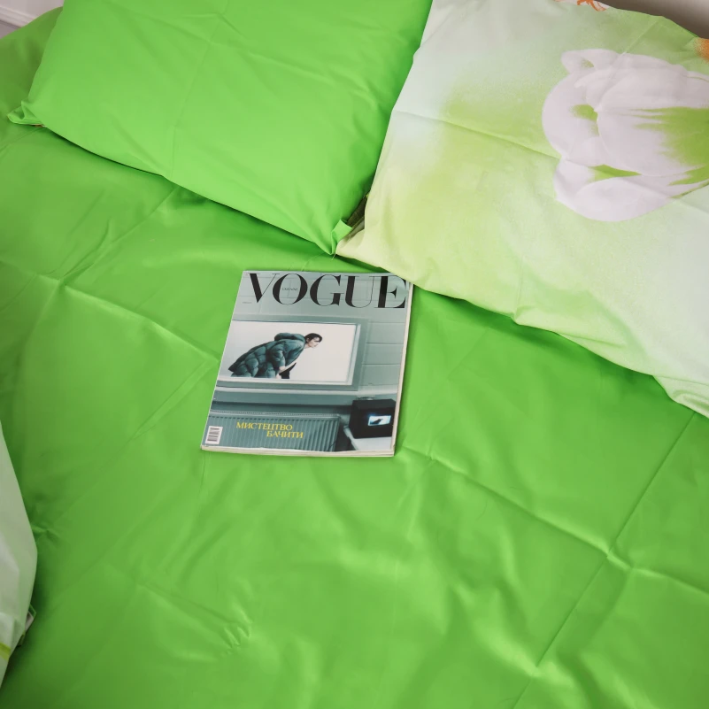 Комплект постельного белья Сатин 22-1287 Tulips - 3