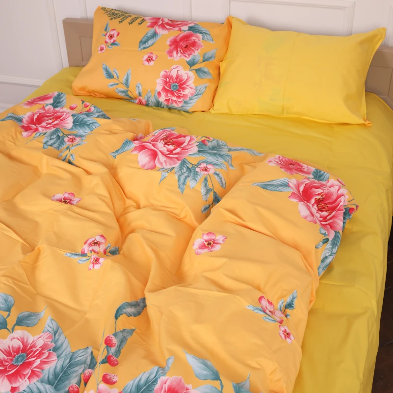 Комплект постільної білизни Сатин 22-1267 Tropics