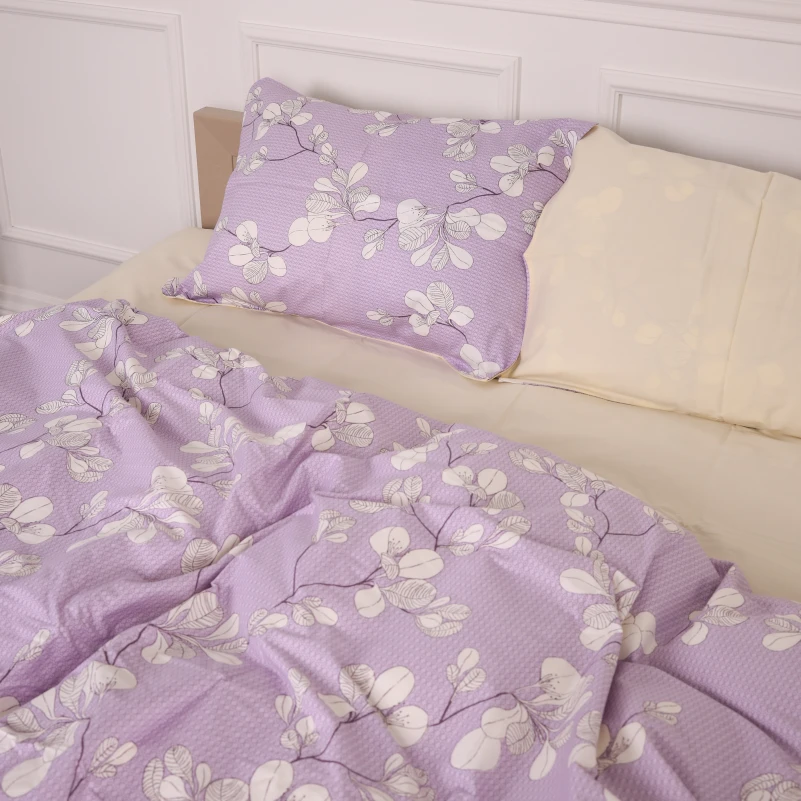 Комплект постельного белья Сатин 22-1361 Yellow flower - 1