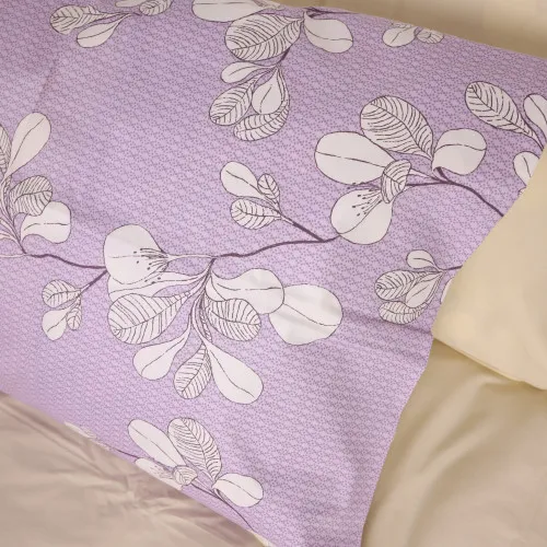 Наволочка Сатин 22-1361 Yellow flower - 2