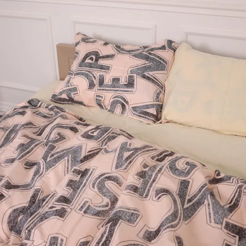 Пододеяльник Сатин 22-1358 letter - 2