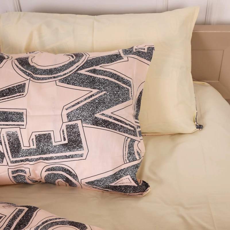 Комплект постільної білизни Сатин 22-1358 letter - 5