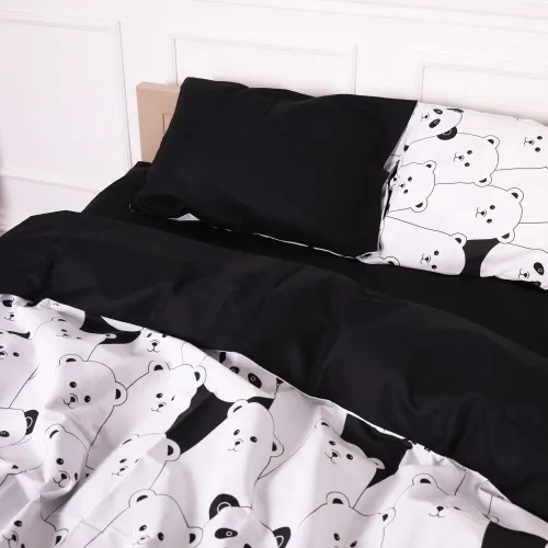 Комплект постельного белья Бязь 17-4849 White bear - 2